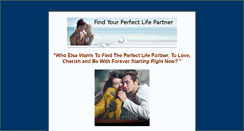 Desktop Screenshot of findyourperfectlifepartner.com
